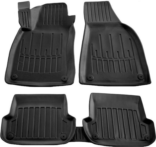 Race Action Car Mats Audi A4 B6/b7 2000-2008 4 Door/5 Door Rubber Raised Sides Protective Fasteners Passenger Cars 5 Pieces 5030015/st