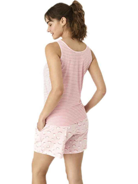 Promise Summer Women's Pink Pyjama Set