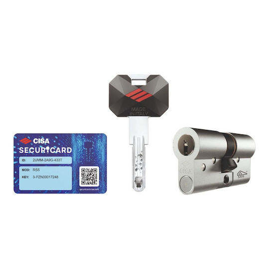 Cisa Security Lock Cylinder Gold