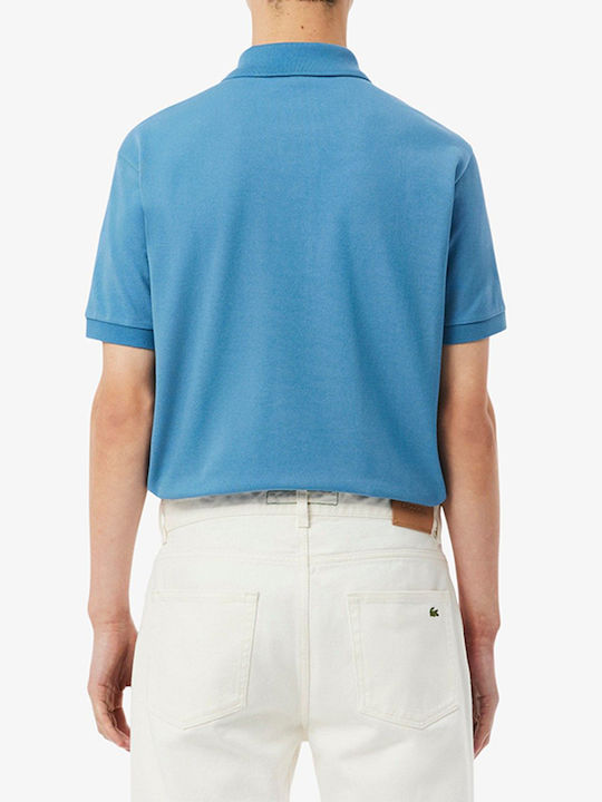Lacoste Tricou Polo Albastru Ocean