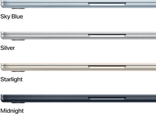 Apple MacBook Air 15.3" IPS Retina Display (M5-10-Core/16GB/1TB SSD/10-Core GPU/10-Core GPU) Midnight (GR Keyboard)