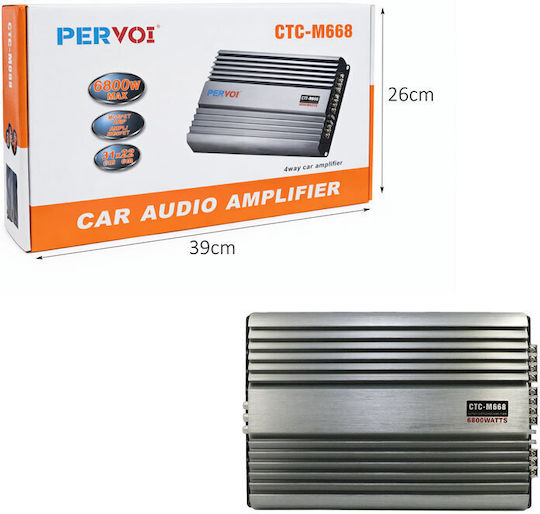 Amplificator Auto 4 canale