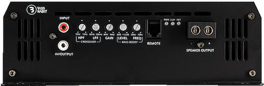 Bass Habit Car Audio Amplifier 1 Channel (Class D)