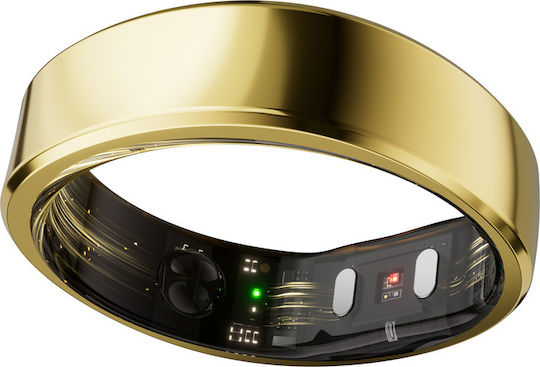 RingConn Gen 2 Smart Ring 19mm with Heart Rate Monitor Gold