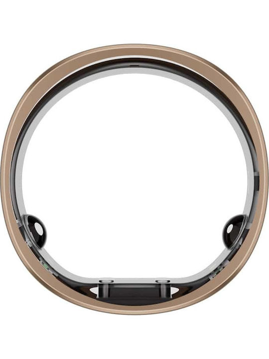 RingConn Gen 2 Air Intelligenter Ring 22.3mm Wasserdicht mit Herzfrequenzsensor Dune Gold