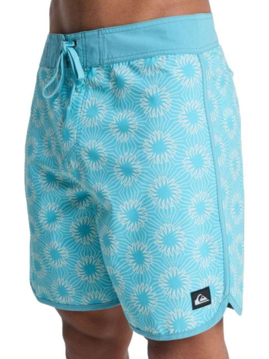 Surfsilk Scallop 18 Ανδρικό Μαγιό Βερμούδα Γαλάζιο Floral