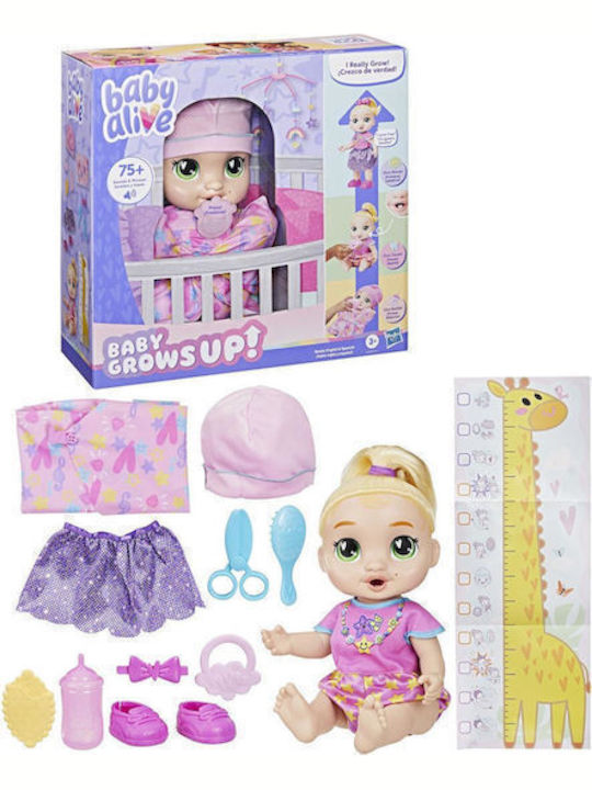 Μωρό Κούκλα Baby Alive Baby Grows Up Lala Googoo Για 3+ Ετών Hasbro