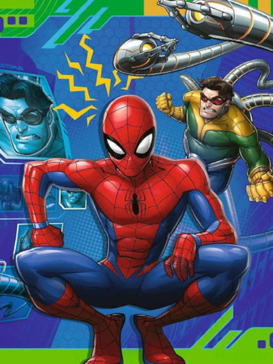 Easter Candle with Toy Spiderman Children's Puzzle 3x49 Pcs Ravensburger Spiderman