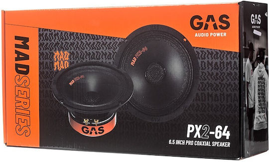 Gas Audio Power Auto-Lautsprecher PRO SPL 6.5" mit 100W RMS (Mittelklasse)