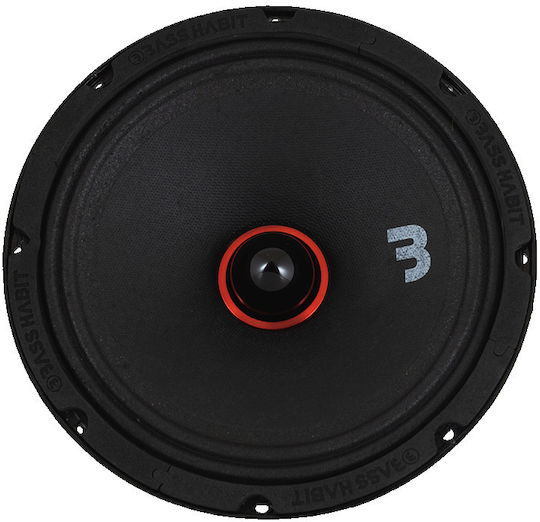 Bass Habit Elite SE200M Ηχείο Αυτοκινήτου 8" με 200W RMS (Midrange)