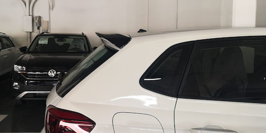 Motordrome Car Rear Spoiler Roof from Polyurethane Volkswagen Polo for Vw Polo MK6 2018