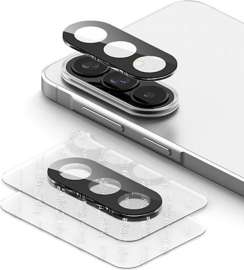 Ringke Cover 2-Pack Camera Protection Tempered Glass Black for Galaxy A37 / A57 5g