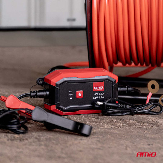 AMiO Autobatterieladegerät 6/12V