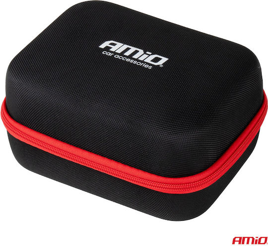 AMiO Portable Car Battery Starter 7200mAh with Pump Flashlight USB Power Bank 12V