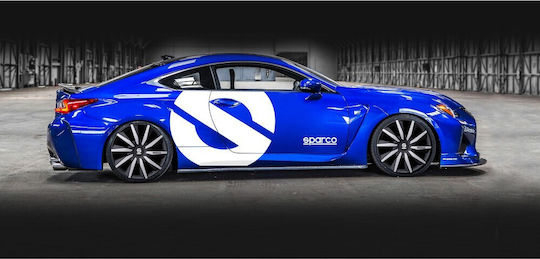 Sparco Σετ Τάσια Αυτοκινήτου 4τμχ 15" Μαύρο