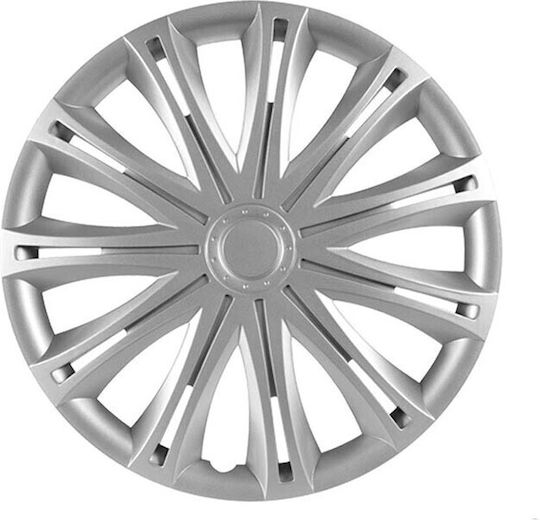 Versaco Auto Radkappen Set Spark 4Stück 13" Silber/Silber