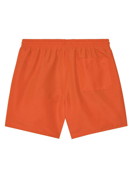 Calvin Klein Kids Swimwear Swim Shorts Orange Com