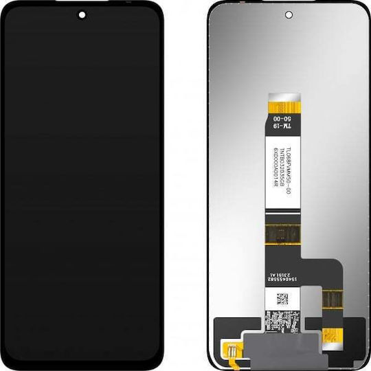 MP Screen with Touch Mechanism for Xiaomi Poco M6 Pro 5G, Redmi 12, 12 5G, 13, 13 5G, Note 12R (Black)