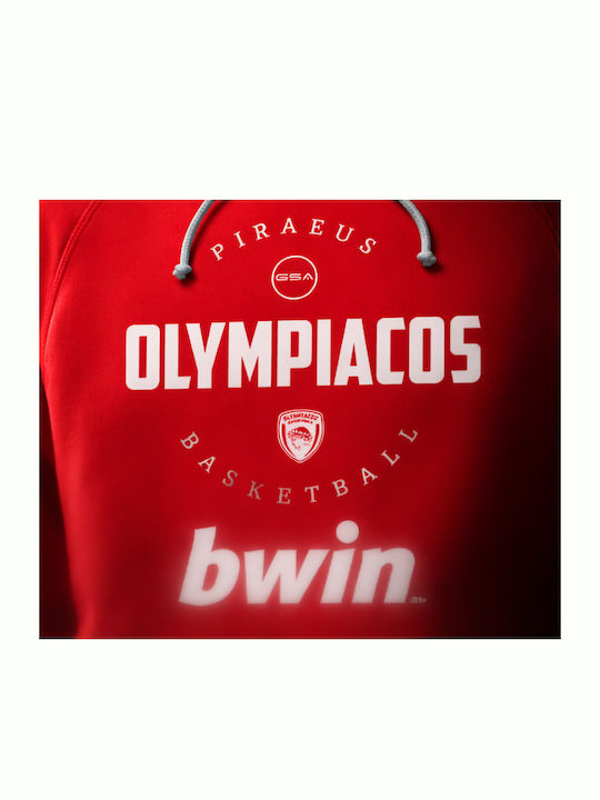 Φούτερ με Κουκούλα Olympiacos B.c