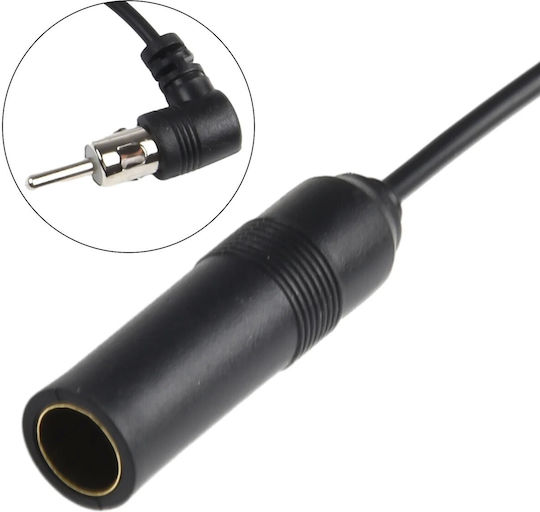 Necom Car Antenna Roof 200mm for Radio in Black Color