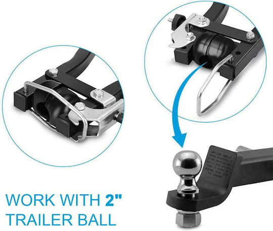 Car Bike Tow Hitch Rack for 3 Bikes