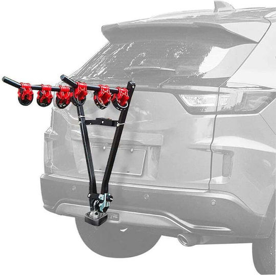 Car Bike Tow Hitch Rack for 3 Bikes
