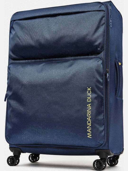 Mandarina Duck Zephyr Große Reisekoffer Dress Blau Mandarina Duck Zephyr Große Reisekoffer Dress Blau