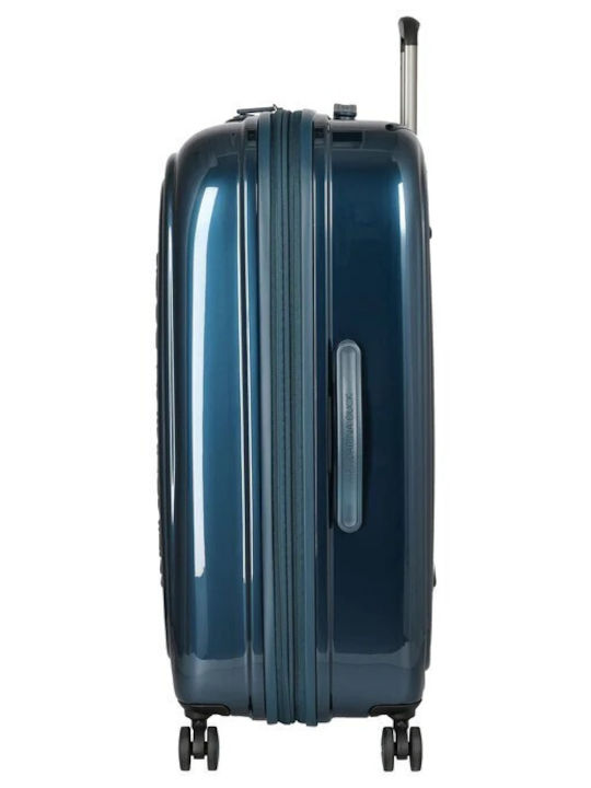 Mandarina Duck Logoduck Large Hard Travel Suitcase Lunar with 4 Wheels Height 75cm