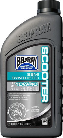 Bel-Ray Synthetic Motorcycle Oil for Four-Stroke Engines 10W-40 1lt