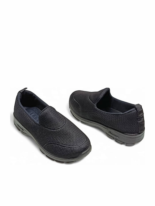 Γυναικεία Slip-On Πάνινα Μαύρα