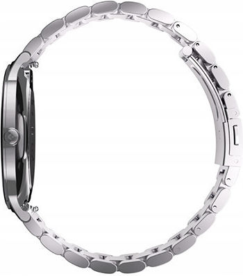 Garett Quantum 43mm Smartwatch με Παλμογράφο (Ασημί)