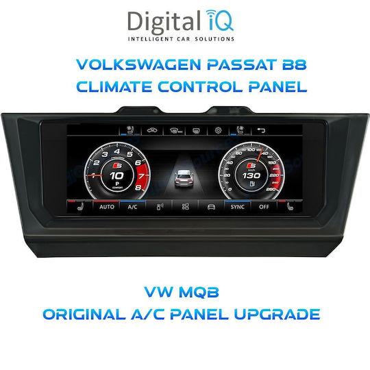 Digital IQ Автомобилна Аудио Система за Volkswagen Passat / Arteon 2018 с A/C (Bluetooth/USB/Wi-Fi/GPS) с Touch Screen 6.9"