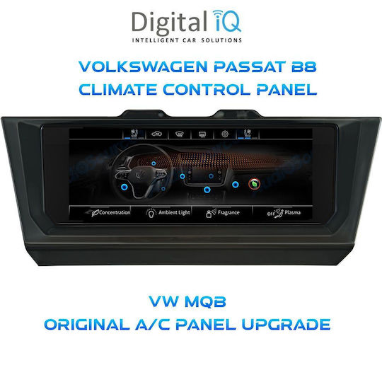 Digital IQ Автомобилна Аудио Система за Volkswagen Passat / Arteon 2018 с A/C (Bluetooth/USB/Wi-Fi/GPS) с Touch Screen 6.9"