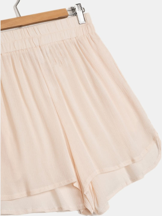 Women's Cream Shorts