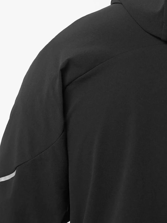 Ultra Χειμωνιάτικο Μπουφάν Softshell Αδιάβροχο και Αντιανεμικό Μαύρο
