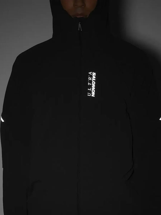 Ultra Χειμωνιάτικο Μπουφάν Softshell Αδιάβροχο και Αντιανεμικό Μαύρο