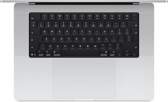 Apple MacBook Pro 16.2" IPS Panel Retina Display 120Hz M5 Pro 18-ядрен 48GB 1TB SSD 20-Core GPU Сребрист Гръцки Клавиатура