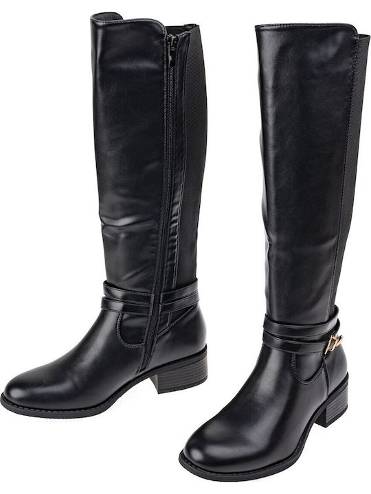 Women's Boots with Rubber Black
