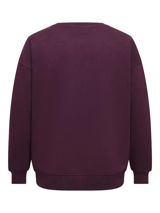 Women's Burgundy Sweatshirt