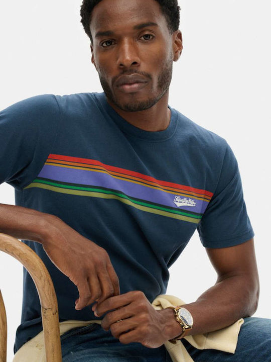 Superdry T-shirt Μπλε