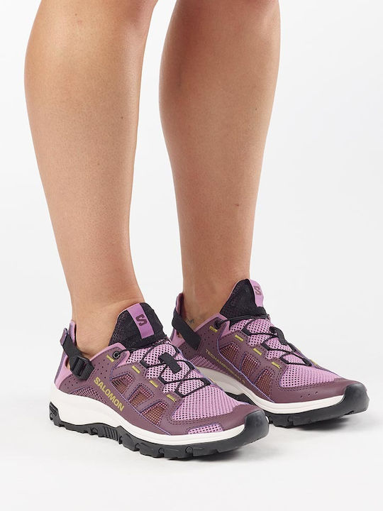 Salomon Techamphibian 5 Women's Hiking Shoes Pink
