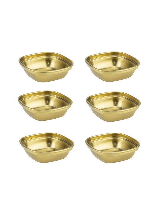 Raki Gold Μπωλ Σερβιρίσματος Inox 8.4x8.4εκ. Raki Gold Μπωλ Σερβιρίσματος Inox 8.4x8.4εκ.
