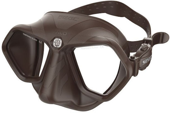 Seac Seac Silicone Diving Mask Brown