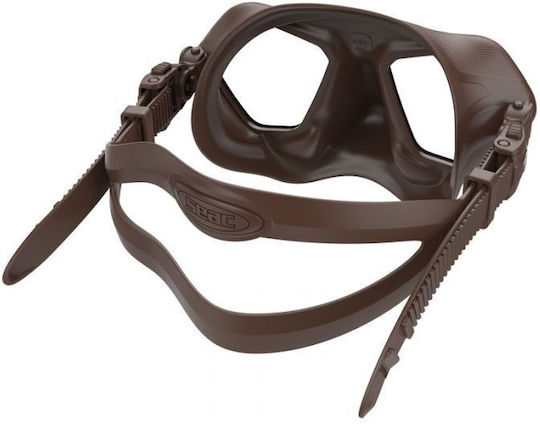Seac Seac Silicone Diving Mask Brown