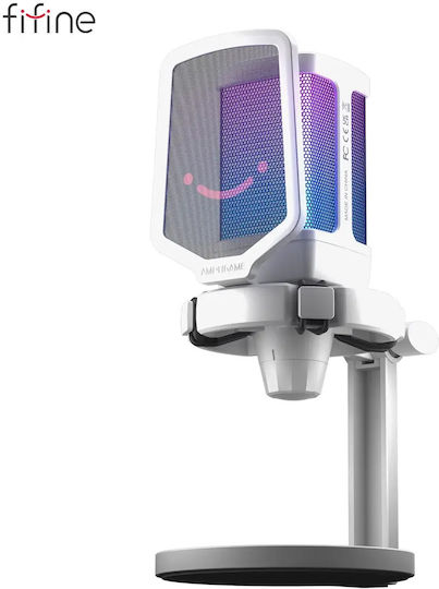 Fifine Q6W Microfon USB pentru Studiou în Culoare Albă