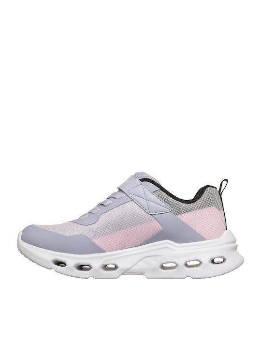 Kinder Sneaker mit Bügel- und Schleifenverschluss Lila