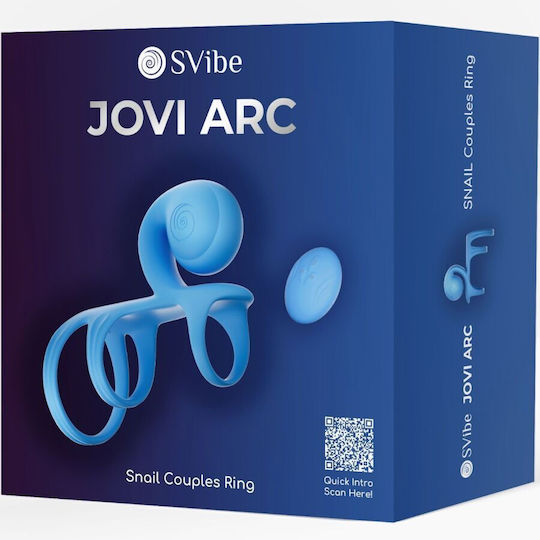 Snail Vibe Jovi Arc Couple Ring Remote Control Blue