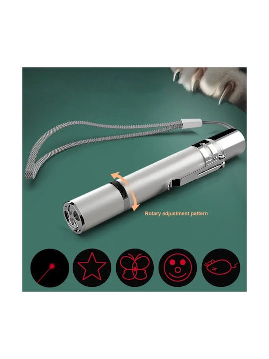 Rechargeable Cat Training Toy 7 in 1 Laser Lightbusters 1 Piece 38445 Oem