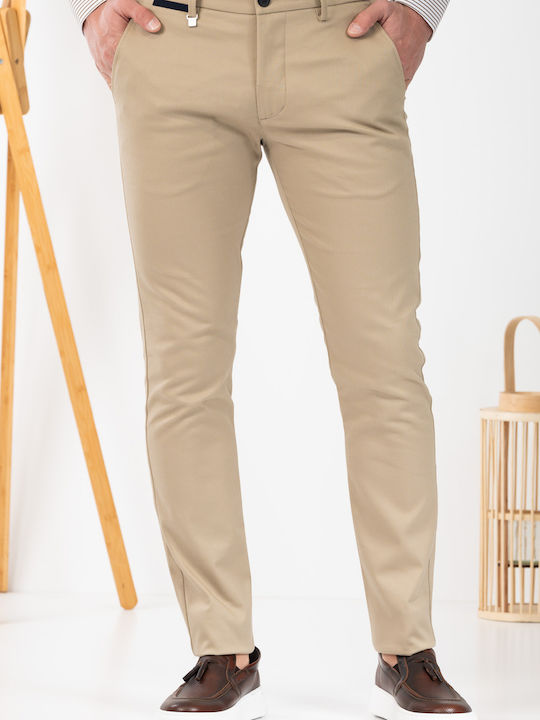Chino Trousers in Straight Leg Safari