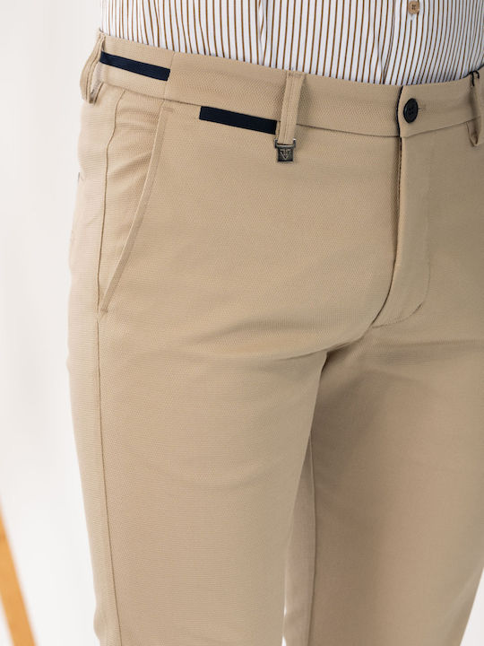 Chino Trousers in Straight Leg Safari